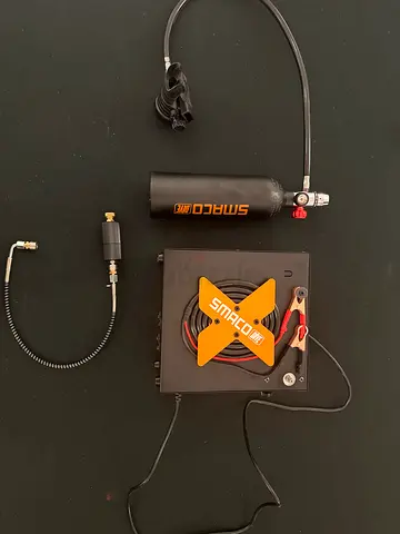 SMACO Dive Scuba Tank (1L Capacity) with SMACO electric pump (Price negotiable)