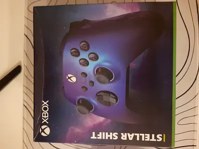 Xbox Controller Stellar Shift Special Edition يد إكس بوكس إصدار خاص مع الكرتون