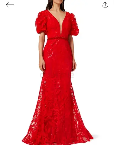 Red Evening Dress - Mac Duggal