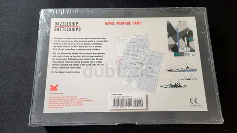 Dazzleship Battleships Naval Warfare Board Game (sealed)