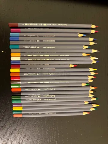 Faber castell watercolour colour pencils