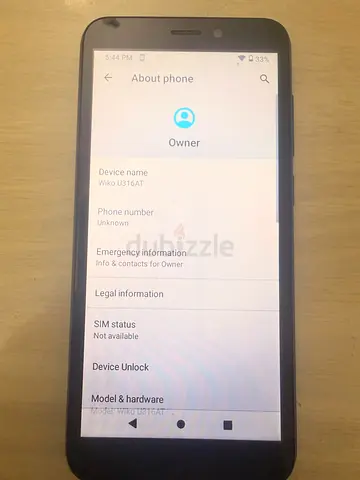 Used wiko smartphone - good working condition