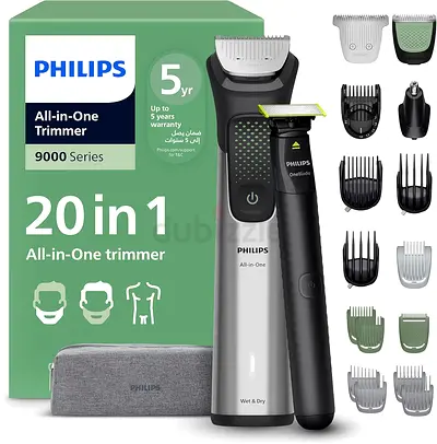 Philips 9000 Series 20-in-1 All-in-One Trimmer (Wet  Dry) - New