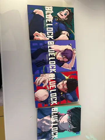 Blue Lock manga volumes (set of 4)