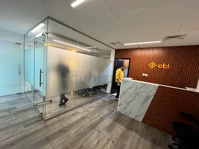 Glass Partition