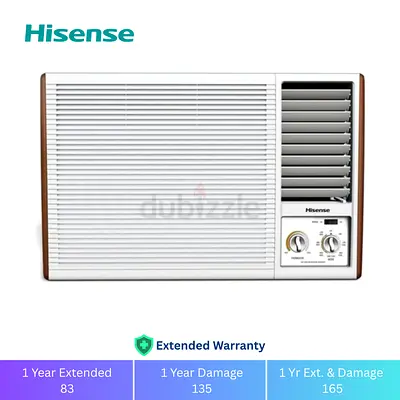 Hisense 1.5 Ton Rotary Window Air Conditioner - 1 Year Warranty