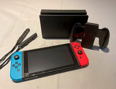 Nintendo switch with games