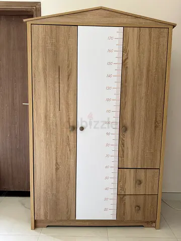 Wooden Kids Wardrobe