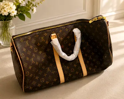 Louis Vuitton Monogram Canvas Keepall 45 Duffel Bag - Preowned
