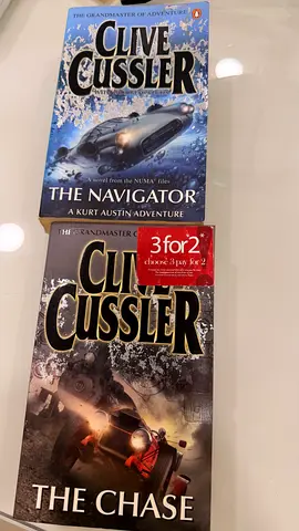 Clive Cussler Book Collection - The Navigator and The Chase