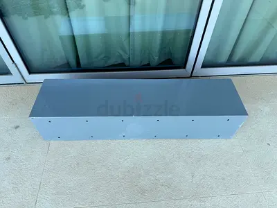 Long Balcony Planter Boxes (Set of 1) - Dark Grey