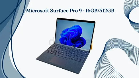 Microsoft Surface Pro 9 - New - 16GB/512GB