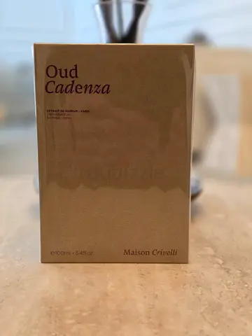 Oud Cadenza Maison Crivelli Extrait de Parfum 100ml (brand new boxed)