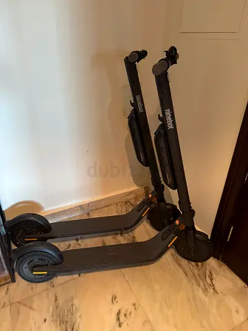 2 x . Yes Two Ninebot ES45 Electric Scooters. One is perfect the other needs maint.