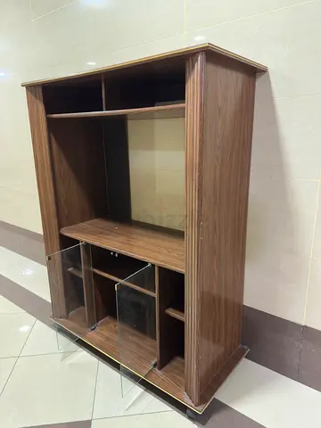Wooden TV/Entertainment Unit - Compact, Good Condition