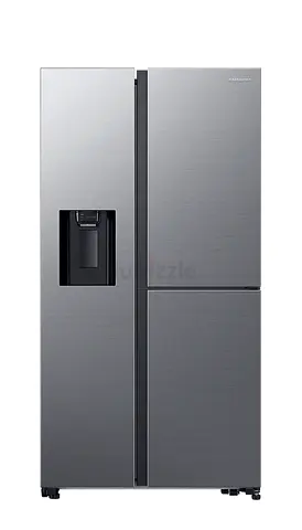 Samsung Side-by-Side Refrigerator with Ice  Water Dispenser - Silver, Flawless Condition