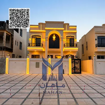 🔥 Brand New Luxury Modern Classic 5BR Villa for Sale in Al Zahya, Ajman | 3,800 Sq Ft BUA | Privat