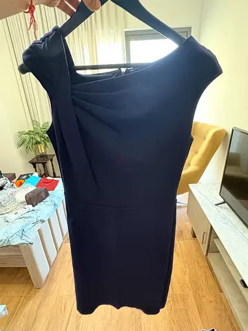 Mango navy sleeveless dress - size M