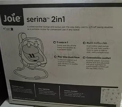 Joie Serina 2-in-1 Baby Swing / Rocker )