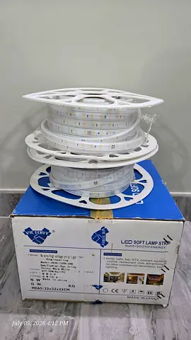 White(warmcold) LED Strip Light Reels - Bulk Roll, Unused