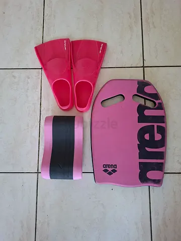 Arena Swimming Training Set - Kickboard, Pull Buoy, and Fins