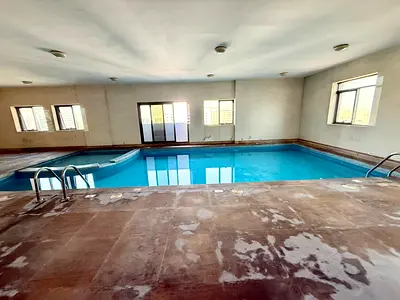 Luxury 2bhk 2bathroom with balcony open view maintenance parking gym pool free 53k rent 6cheque payment only for family building