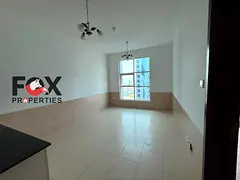 1BHK for yearly rent in Al Nuaimiya 3, City Tower. Balcony, 2 bathrooms, open view. AED 28,000 yearl