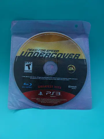 Need for Speed Undercover (PS3) - Disc Only