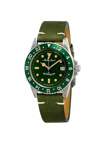 Mathey-Tissot Rolly Vintage Automatic Green Dial Mens Watch