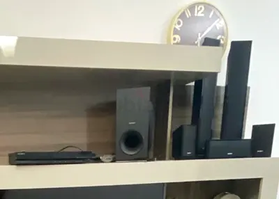 Sony Home Theater Speaker System with Subwoofer - Good Condition