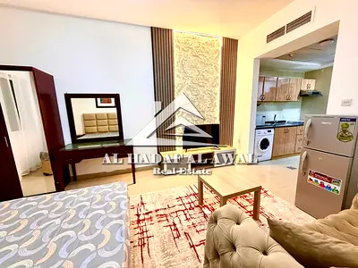 For monthly rent One bedroom and a hall with distinctive furniture In Al Majaz 3 Modern family buil