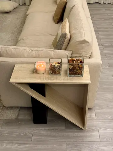 Travertine marble Side table