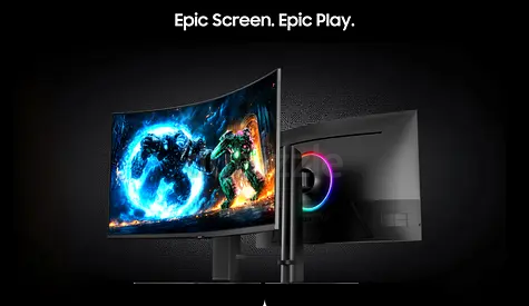 37 Odyssey G7 G75F 165Hz 1Ms Response Time with Gaming Monitor