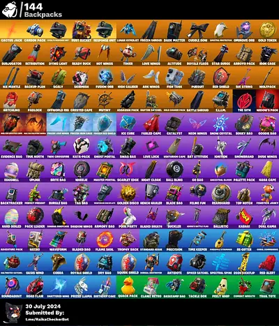 Fortnite stacked OG account