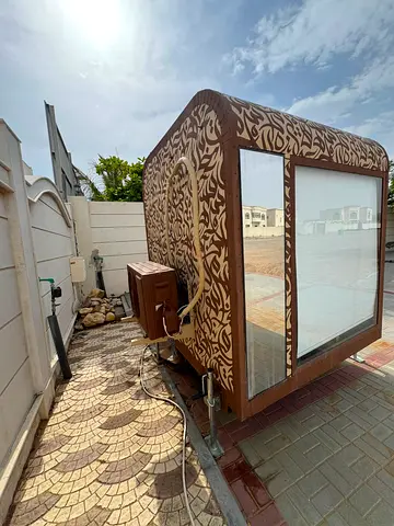 custom-built café trailer