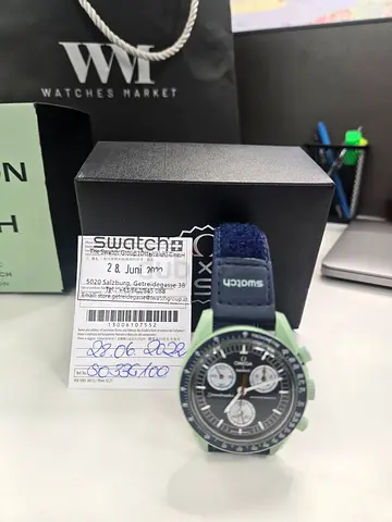 Omega X watch mission to Earth