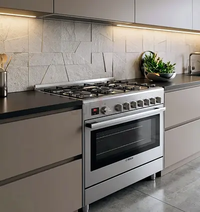 Bosch Series 8 90cm Gas Cooker – Same Like New, Excellent Condition