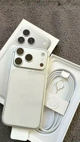 iPhone 17Pro max(Silver) with box and accessories