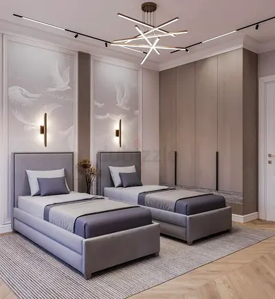 2x Single Size Bed Frame. Stylish Fabric Bed Frame. Premium Quality Beds
