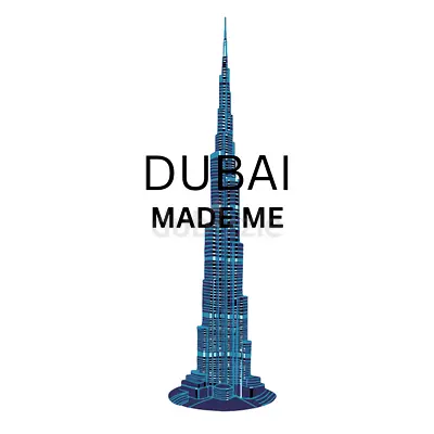 DUBAI MADE ME Printable Wall Art PDF - Instant Download