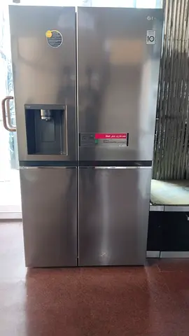 LG 4-Door French Door Refrigerator with Water Dispenser - Stainless Steel