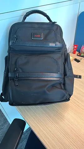 Black Tumi Alpha 3 Brief - laptop backpack - good condition