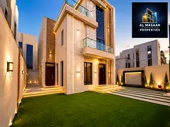 4000 sq ft building, custom finishing, corner lot, registration fees included, near Al Hamidiya Park