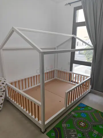 Montessori style custom made floor bed