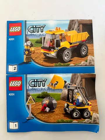 4201 LEGO City Mining Loader and Tipper