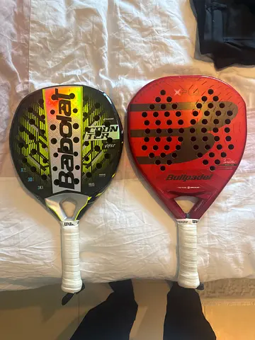 Babolat Counter Viper 2025 / Bullpadel XPLO Comfort 2025 - used, good condition, minimal scratches