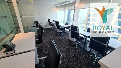 بزسنس سنتر - مركز أعمال عالي الجوده - مكاتب بأسعار تنافسية تبدأ من 2000/- درهم شهريا