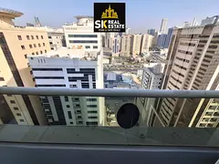 one month free"Modern 1-bedroom apartment with 2 bathrooms, a balcony, and an open view. All am