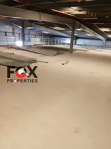 Warehouse for rent | Al Jurf Industrial 1 | Land area: 7,625 sq.ft. | Mezzanine area: 3,920 sq.ft.