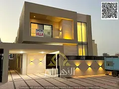 Own a 5-bedroom villa with the finest finishes in Ajman with just a 5% down payment and easy complet